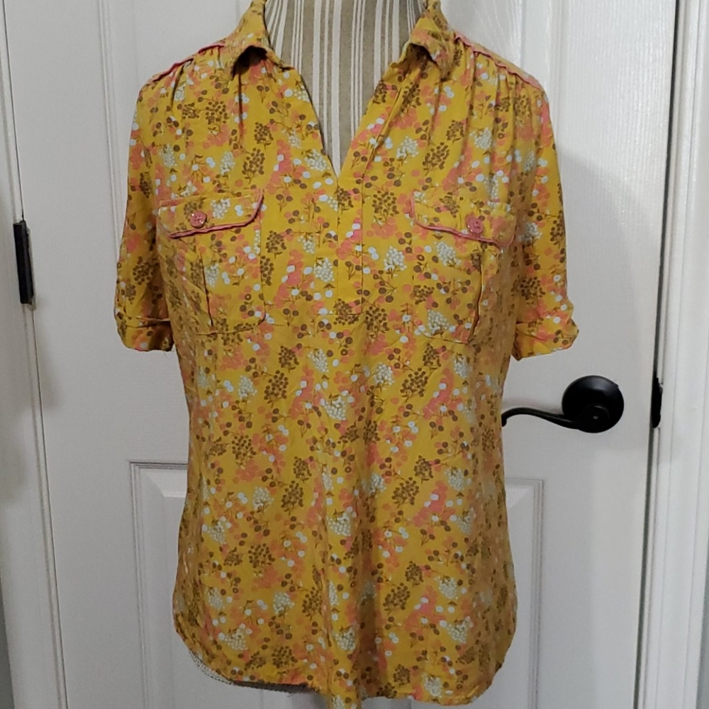 Matilda Jane Happy and Free Ginger top